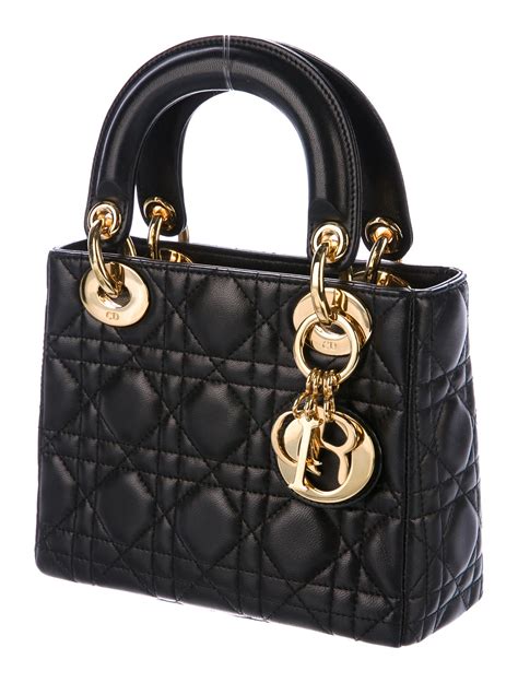 dior lady abc bag|christian dior small handbags black.